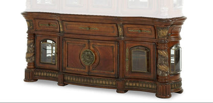 AICO by Michael Amini - Villa Valencia Buffet in Classic Chestnut - 72006-55 view 1