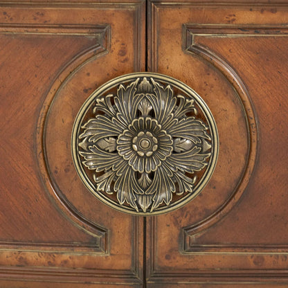 AICO by Michael Amini - Villa Valencia Buffet in Classic Chestnut - 72006-55 view 3