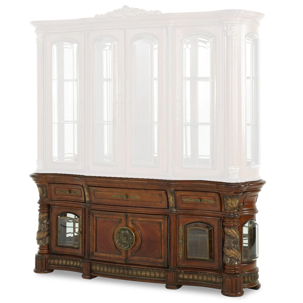 AICO by Michael Amini - Villa Valencia Buffet in Classic Chestnut - 72006-55 view 4