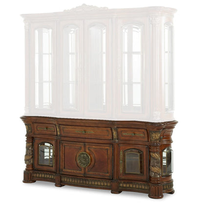 AICO by Michael Amini - Villa Valencia Buffet in Classic Chestnut - 72006-55 view 4