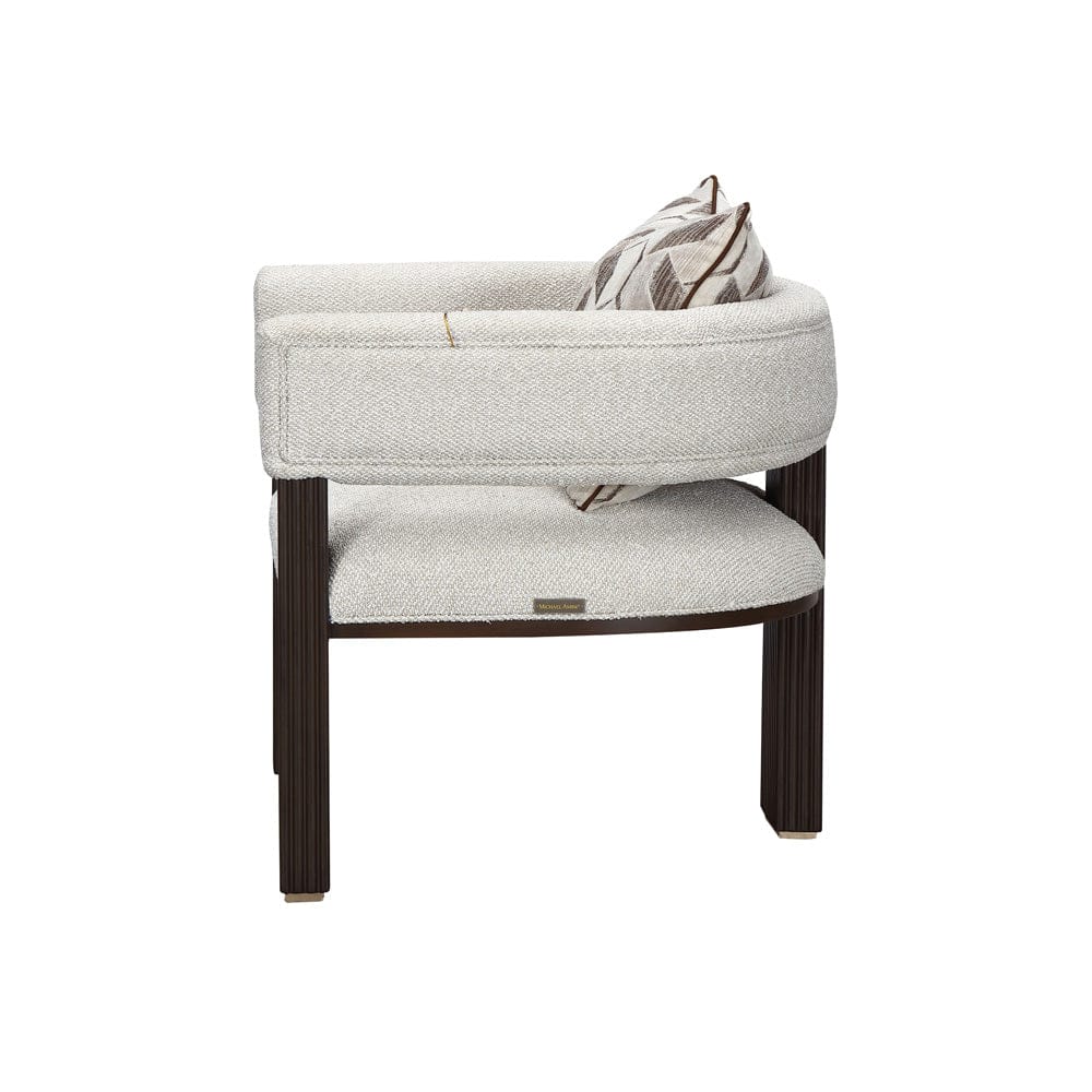 AICO by Michael Amini - West Kensington Accent Chair - Buff/Medium Espresso - 9096834-BUFF-417 view 8