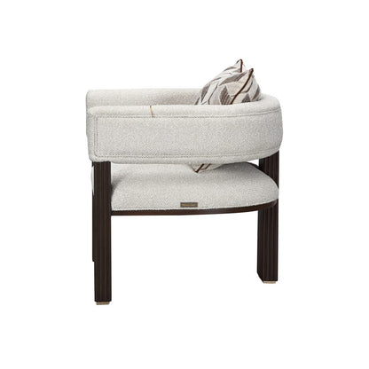 AICO by Michael Amini - West Kensington Accent Chair - Buff/Medium Espresso - 9096834-BUFF-417 view 8
