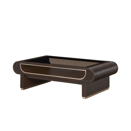 AICO by Michael Amini - West Kensington Cocktail Table - Medium Espresso - 9096201-417 view 1