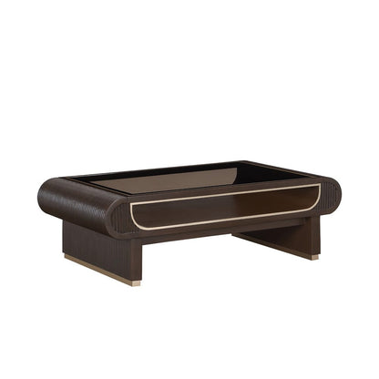 AICO by Michael Amini - West Kensington Cocktail Table - Medium Espresso - 9096201-417 view 4