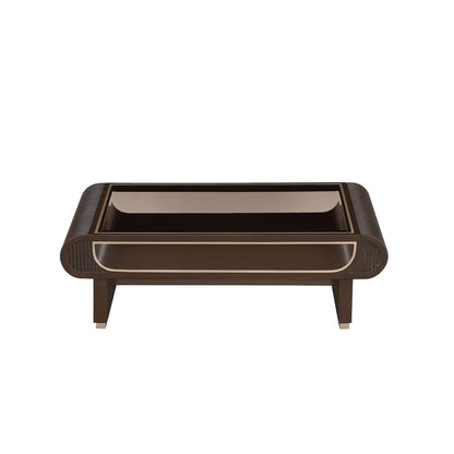 AICO by Michael Amini - West Kensington Cocktail Table - Medium Espresso - 9096201-417 view 6