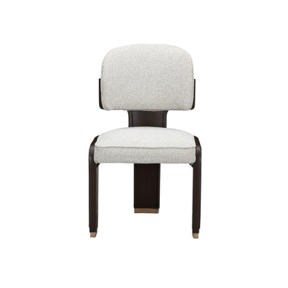 AICO by Michael Amini - West Kensington Dining Side Chair, Set of 2 - Buff/Medium Espresso - 9096003A-417 view 2