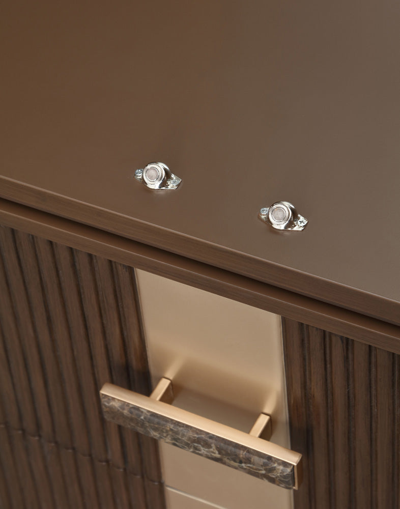 AICO by Michael Amini - West Kensington Display Cabinet - Medium Espresso - 9096209-417 view 12