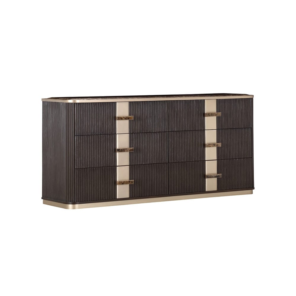 AICO by Michael Amini - West Kensington Dresser - Medium Espresso - 9096050SA-417 view 2