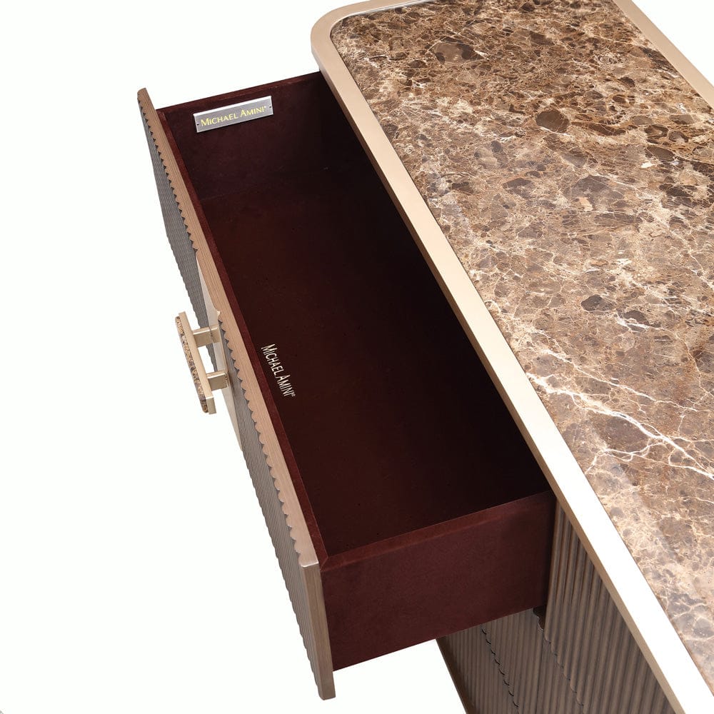 AICO by Michael Amini - West Kensington Dresser - Medium Espresso - 9096050SA-417 view 6