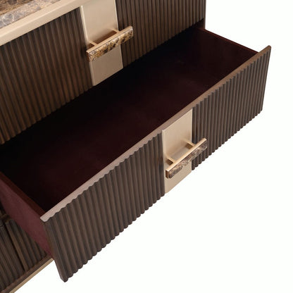 AICO by Michael Amini - West Kensington Dresser - Medium Espresso - 9096050SA-417 view 7