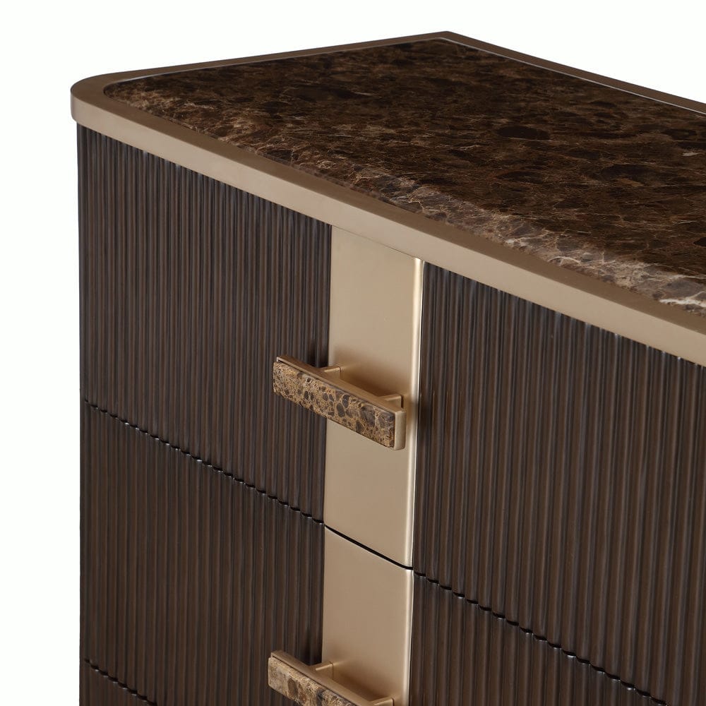 AICO by Michael Amini - West Kensington Dresser - Medium Espresso - 9096050SA-417 view 8
