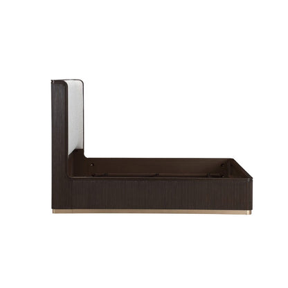 AICO by Michael Amini - West Kensington Eastern King Bed - Buff/Medium Espresso - 9096014EK3-417 view 5
