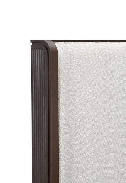 AICO by Michael Amini - West Kensington Eastern King Bed - Buff/Medium Espresso - 9096014EK3-417 view 9
