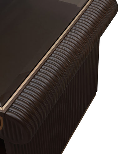 AICO by Michael Amini - West Kensington End Table - Medium Espresso - 9096202-417 view 6