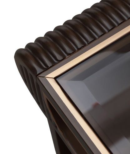 AICO by Michael Amini - West Kensington End Table - Medium Espresso - 9096202-417 view 7