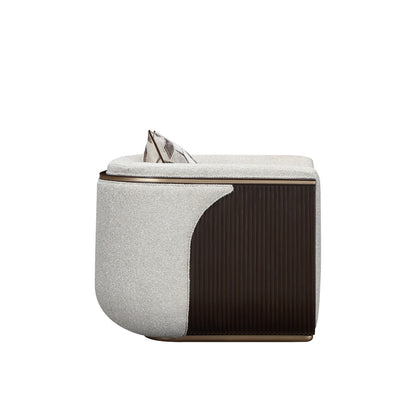 AICO by Michael Amini - West Kensington Matching Chair - Buff/Medium Espresso - 9096835-BUFF-417 view 5