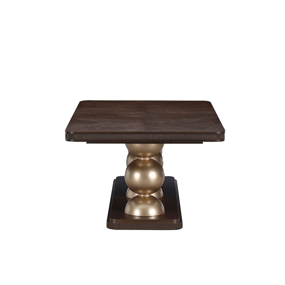 AICO by Michael Amini - West Kensington Rectangular Dining Table - Medium Espresso - 9096002-417 view 8