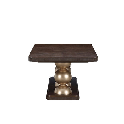 AICO by Michael Amini - West Kensington Rectangular Dining Table - Medium Espresso - 9096002-417 view 8