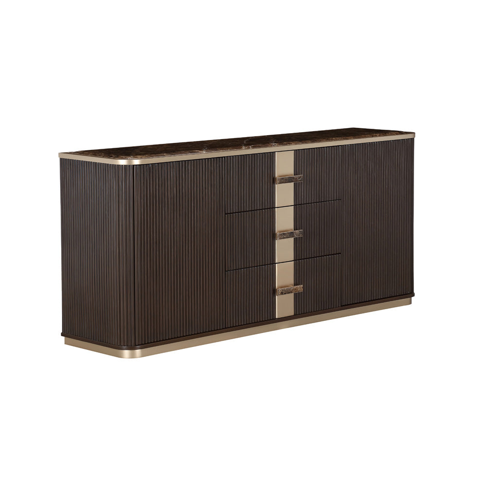 AICO by Michael Amini - West Kensington Sideboard - Medium Espresso - 9096007SA-417 view 3