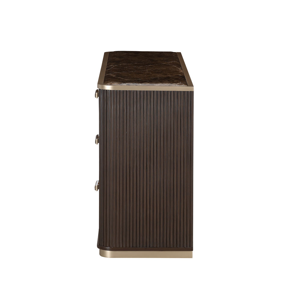 AICO by Michael Amini - West Kensington Sideboard - Medium Espresso - 9096007SA-417 view 5