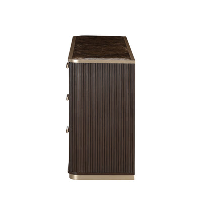 AICO by Michael Amini - West Kensington Sideboard - Medium Espresso - 9096007SA-417 view 5