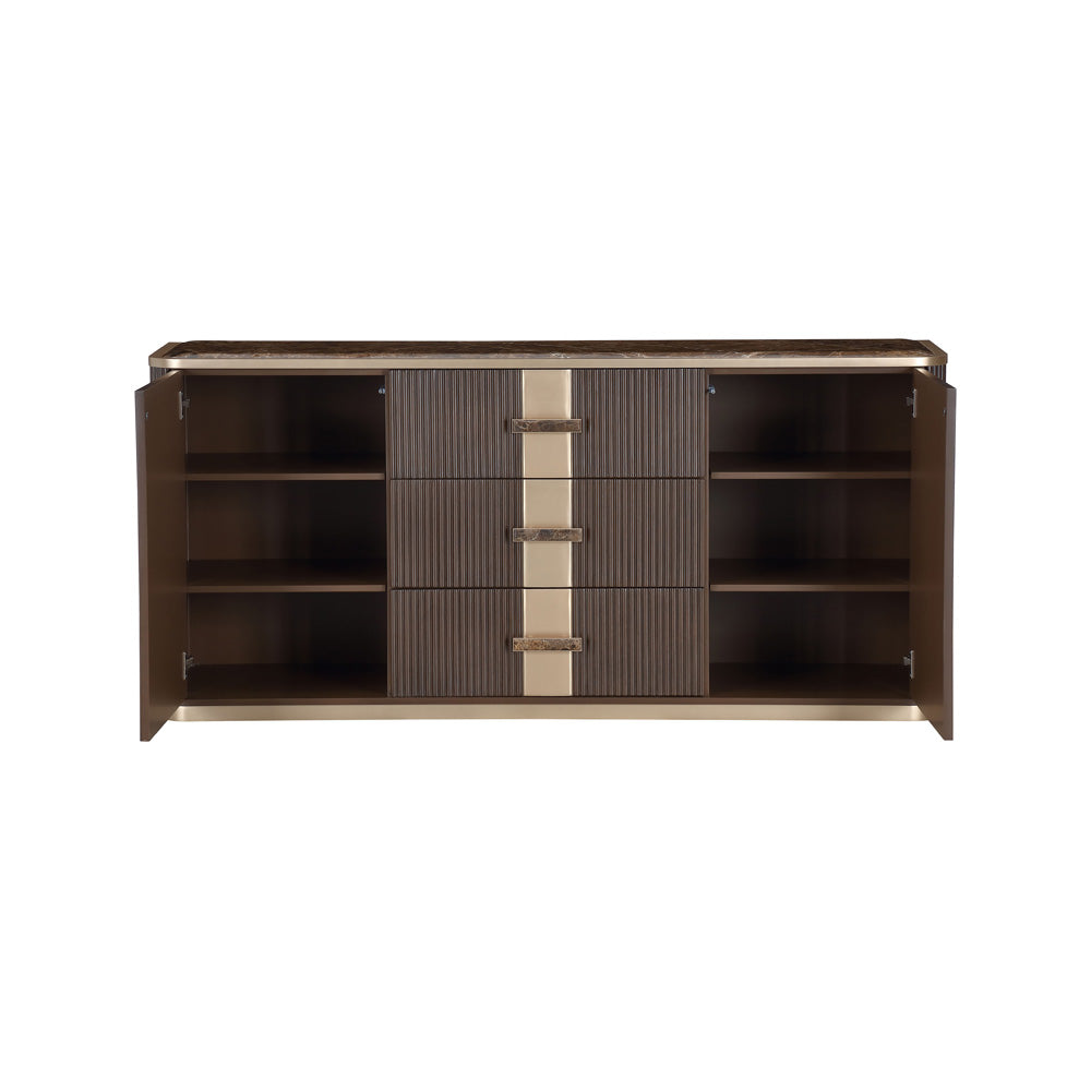 AICO by Michael Amini - West Kensington Sideboard - Medium Espresso - 9096007SA-417 view 6