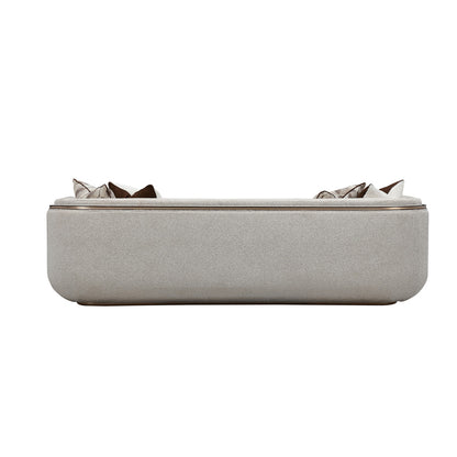 AICO by Michael Amini - West Kensington Sofa - Buff/Medium Espresso - 9096815-BUFF-417 view 7