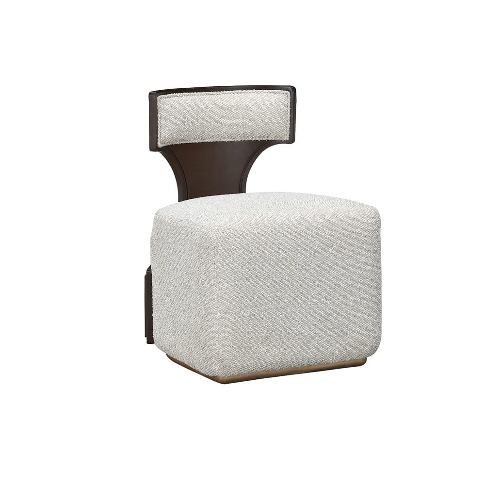 AICO by Michael Amini - West Kensington Vanity Chair - Buff/Medium Espresso - 9096244-417 view 3