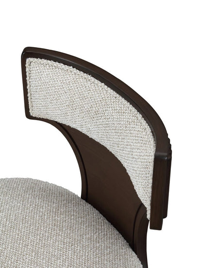 AICO by Michael Amini - West Kensington Vanity Chair - Buff/Medium Espresso - 9096244-417 view 11