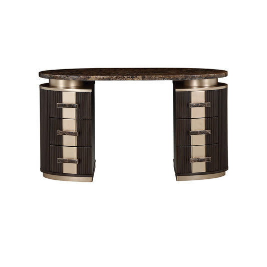 AICO by Michael Amini - West Kensington Vanity - Medium Espresso - 9096058-417 view 2