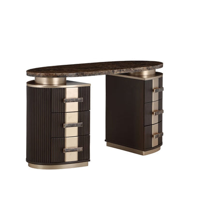 AICO by Michael Amini - West Kensington Vanity - Medium Espresso - 9096058-417 view 3