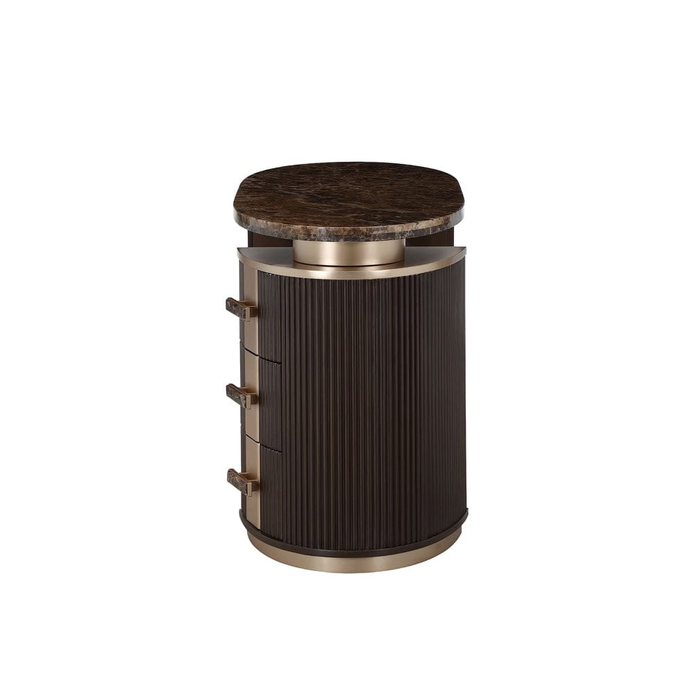 AICO by Michael Amini - West Kensington Vanity - Medium Espresso - 9096058-417 view 8