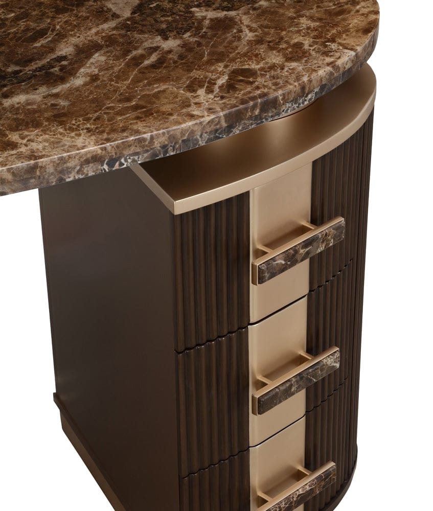 AICO by Michael Amini - West Kensington Vanity - Medium Espresso - 9096058-417 view 9