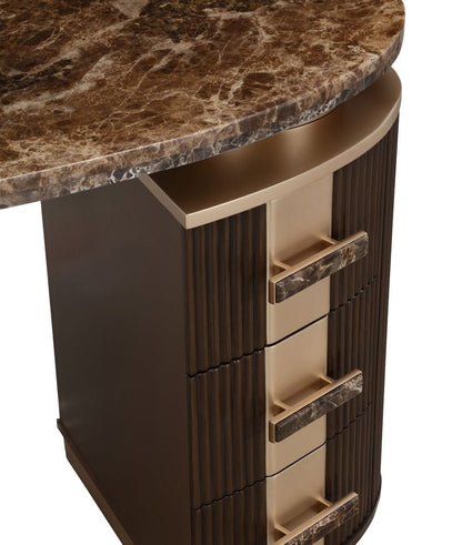 AICO by Michael Amini - West Kensington Vanity - Medium Espresso - 9096058-417 view 9