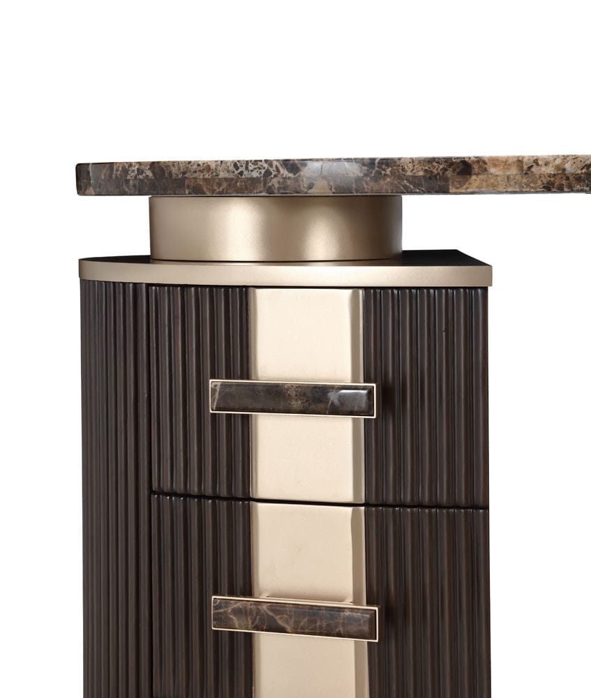AICO by Michael Amini - West Kensington Vanity - Medium Espresso - 9096058-417 view 10