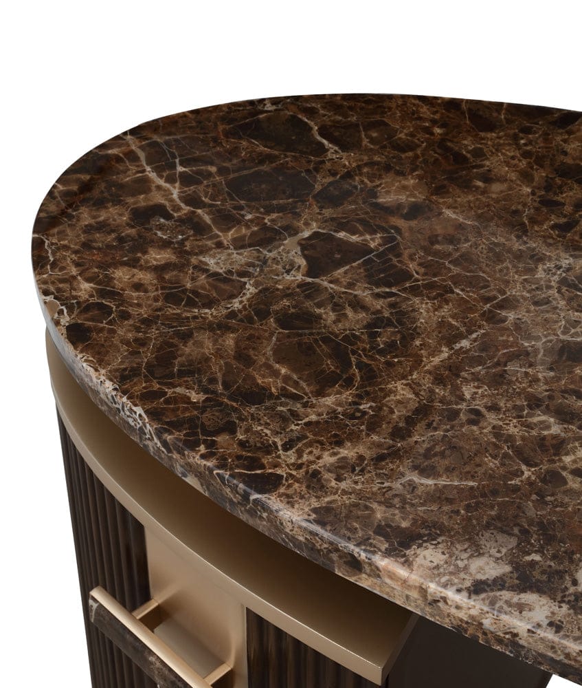 AICO by Michael Amini - West Kensington Vanity - Medium Espresso - 9096058-417 view 11