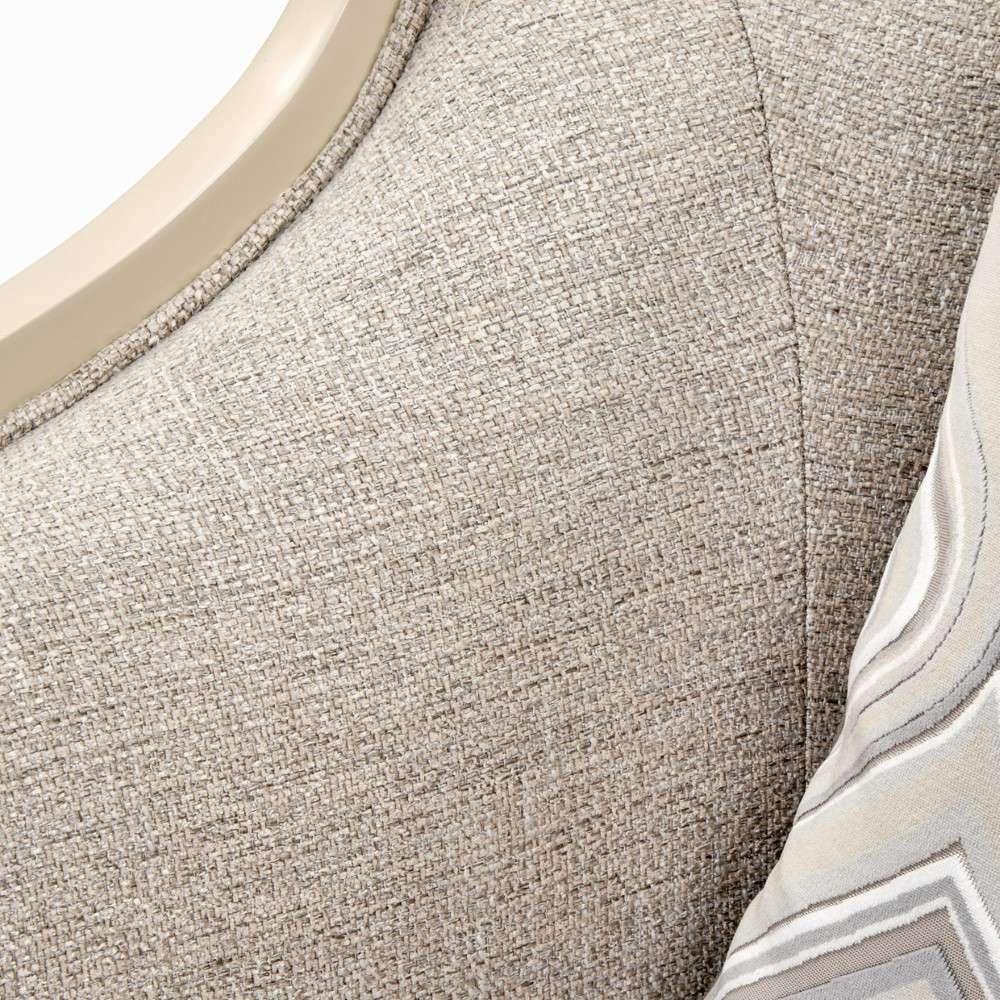 Aico by Michael Amini - Camden Court Accent Chair - Natural Flax/Pearl - 9005835-FLAX-126_CLOSEOUT veiw 5