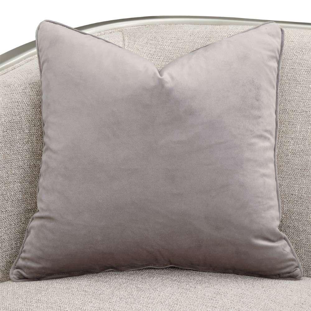 Aico by Michael Amini - Camden Court Chair and Half - Natural Flax/Platinum - 9005838-FLAX-125_CLOSEOUT veiw 6
