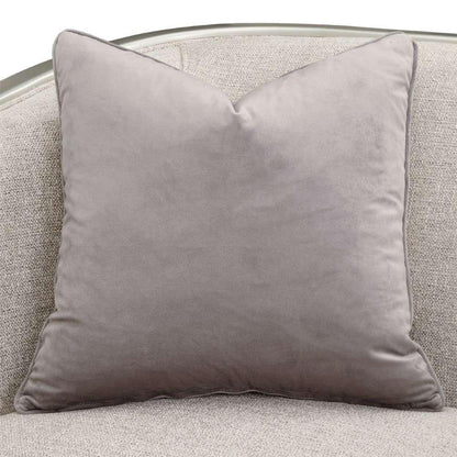 Aico by Michael Amini - Camden Court Chair and Half - Natural Flax/Platinum - 9005838-FLAX-125_CLOSEOUT veiw 6