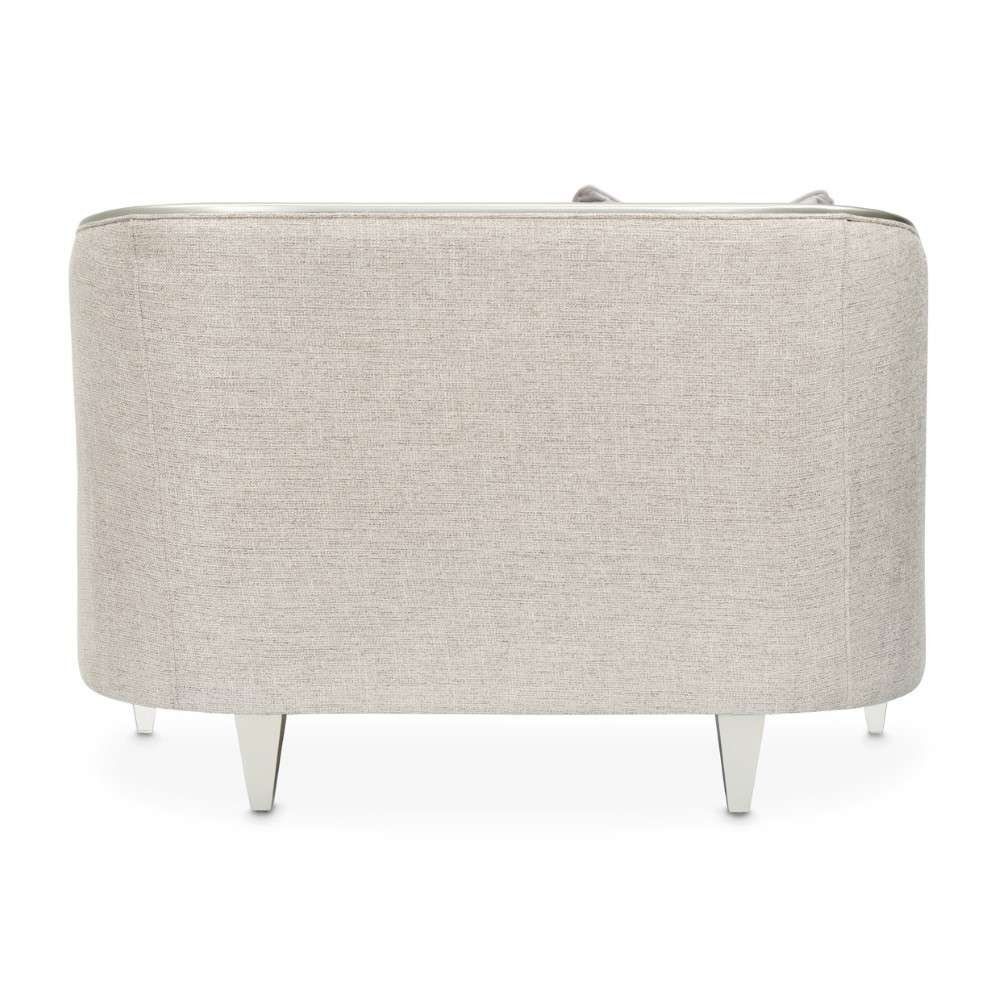 Aico by Michael Amini - Camden Court Chair and Half - Natural Flax/Platinum - 9005838-FLAX-125_CLOSEOUT veiw 10