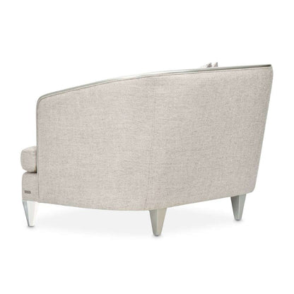 Aico by Michael Amini - Camden Court Chair and Half - Natural Flax/Platinum - 9005838-FLAX-125_CLOSEOUT veiw 11