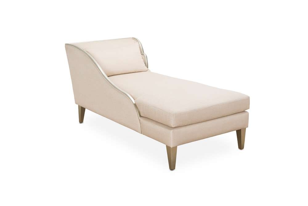 AICO by Michael Amini - Camden Court Left Arm Facing Chaise - Pearl/Platinum - 9005842-PEARL-125_CLOSEOUT veiw 3