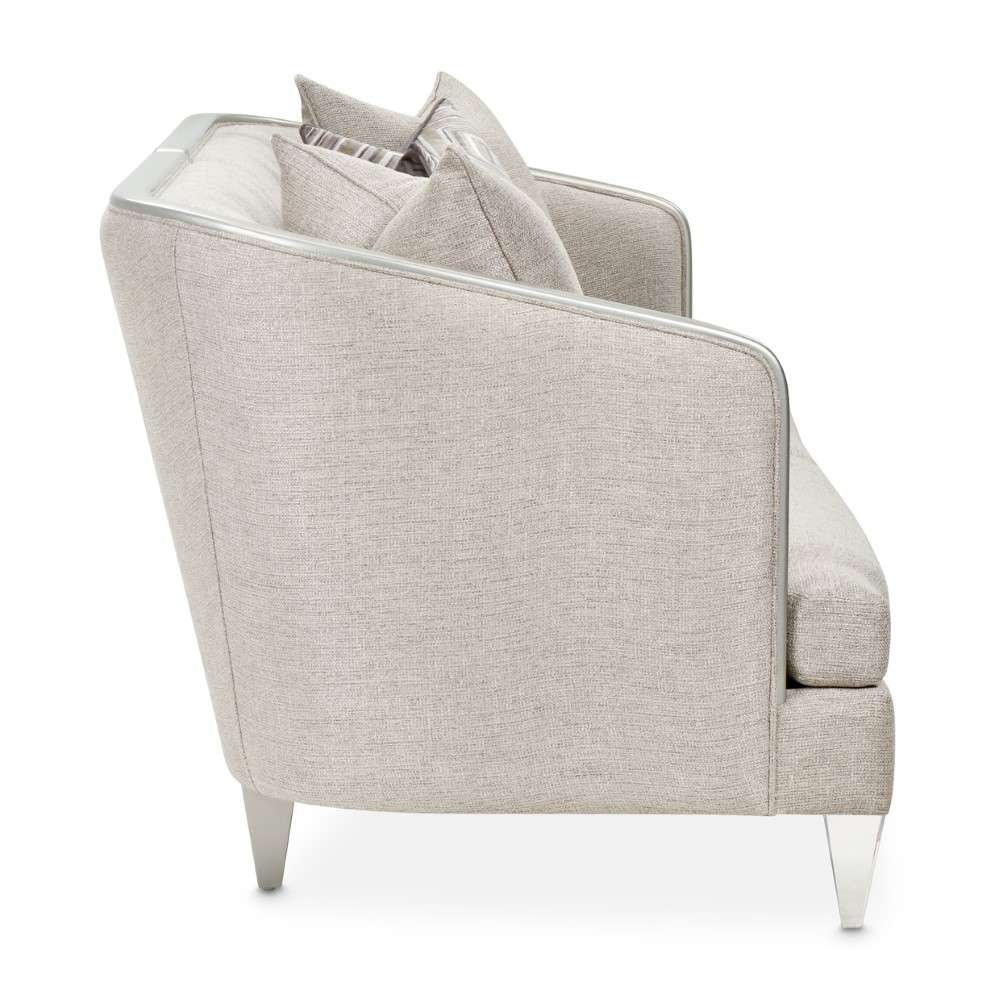 Aico by Michael Amini - Camden Court Sofa - Natural Flax/Platinum - 9005815-FLAX-125_CLOSEOUT veiw 9