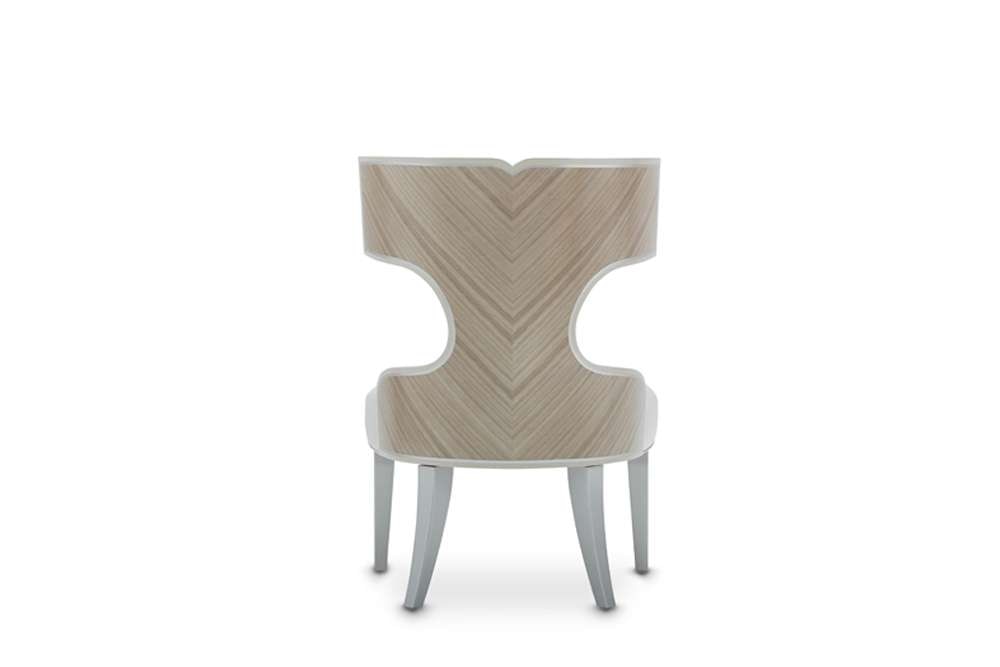 AICO by Michael Amini - Camden Court Vanity Chair - Pearl - 9005033-126_CLOSEOUT veiw 4