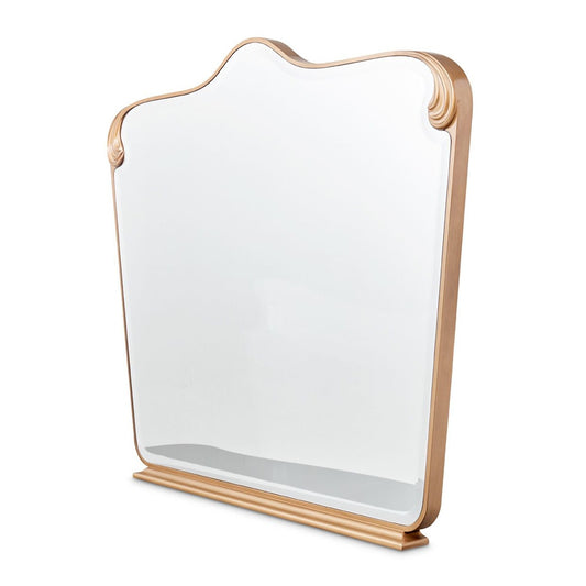 AICO by Michael Amini - Camellia Field Dresser Mirror - Warm Pecan - 9090060-400 veiw 2