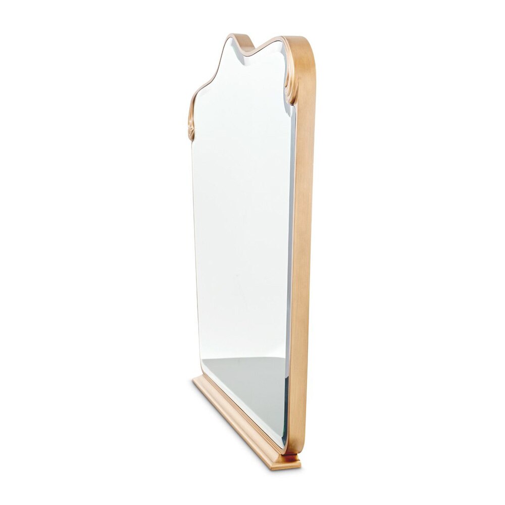 AICO by Michael Amini - Camellia Field Dresser Mirror - Warm Pecan - 9090060-400 veiw 3