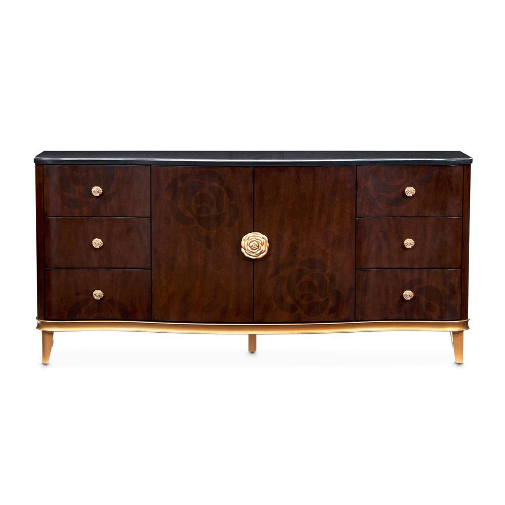 AICO by Michael Amini - Camellia Field Dresser - Warm Pecan - 9090050SA-400 veiw 1