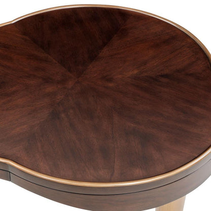 AICO by Michael Amini - Camellia Field End Table - Warm Pecan - 9090205-400 veiw 4