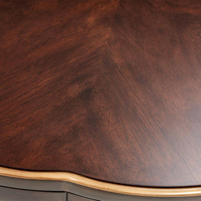 AICO by Michael Amini - Camellia Field End Table - Warm Pecan - 9090205-400 veiw 5