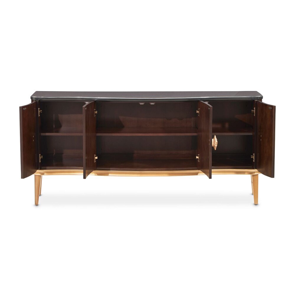 AICO by Michael Amini - Camellia Field Sideboard - Warm Pecan - 9090007SA-400 veiw 3